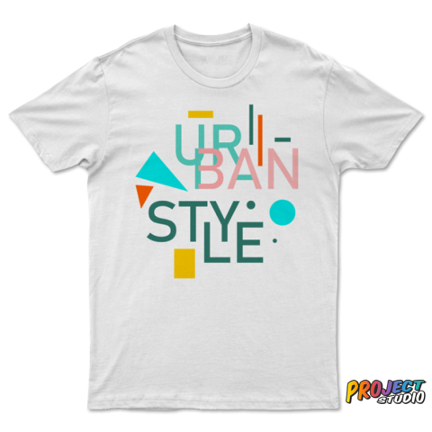 Мъжка тениска с принт "Urban style"